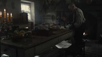 The lady told me to wake her
because she had a costume fitting. - Taboo