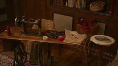 The Lady's untouched sewing room. - Surfside Girls