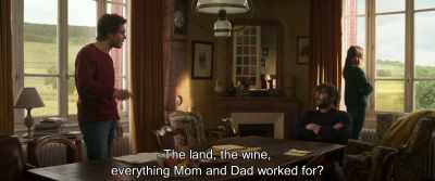 The land, the wine,
everything Mom and Dad worked for'? - Back to Burgundy