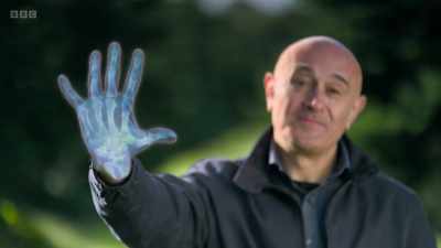 The larger atoms that make up
our bones do stop X-rays, - Secrets of Size: Atoms to Supergalaxies