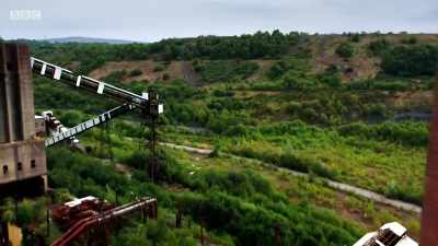The last coal was shipped
out in 1986, - Wales: Land of the Wild