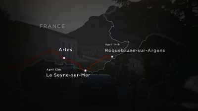 The last known stop is
Roquebrune-sur-Argens. - Unsolved Mysteries
