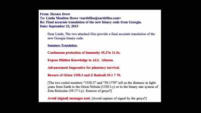 The last line,
avoid messages sent, - Truth Hunter