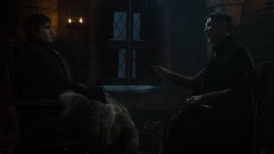 The last man who wielded it
meant to cut your throat, - Game of Thrones