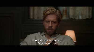 The last page is missing.
It's been torn out. - Lake of Death