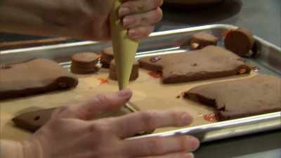 The last texture I'm going
to create is a burlap texture - Halloween Cookie Challenge