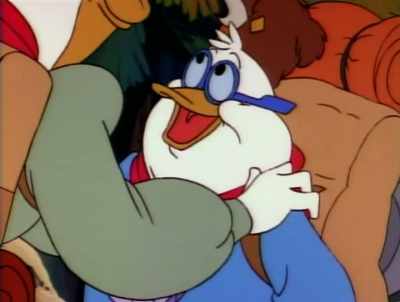 The last thing I need is Scrooge
snooping around and finding - DuckTales