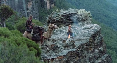 The last thing l ever expected to see up here was a camel - The Coca Cola Kid