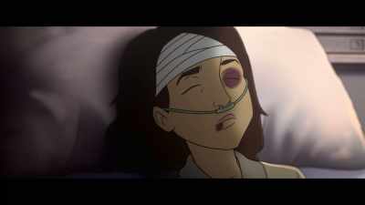The last time I was
in this hospital - Marvel's Hit-Monkey