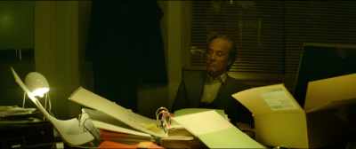 The lawyer looks at the ceiling,
thinks for a moment, - The Collini Case