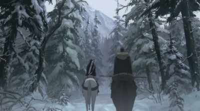 The leshen that killed your man Carlisle
was bewitched. - The Witcher: Nightmare of the Wolf