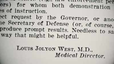 The letter was written by Dr. West to a man who appeared - The Minds of Men