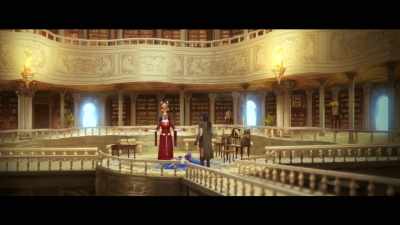 The library is saved,
so you get a reward. - Tigtone