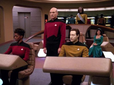 The life-form's patterns
are stable, Captain. - Star Trek: The Next Generation