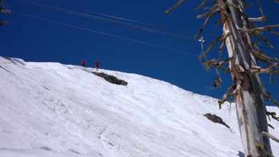 The lift here in Squaw is KT-22, - Future Retro
