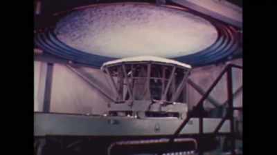 The lights around the camera lens
simulate light from the Moon. - American Moon