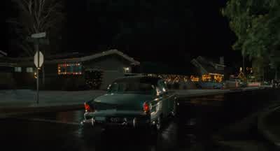 The lights change how everything looksIt's hard to find our houseOurs is the dark house with no lightsMitzi snickersThat's what I want for HanukkahWhat Christmas lights - The Fabelmans