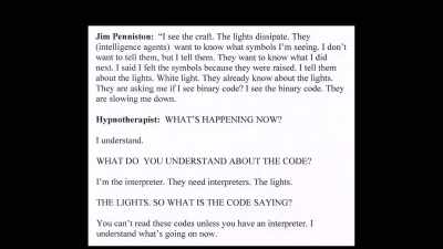 The lights... so what
is the code saying? - Truth Hunter
