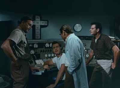- The line's gone dead, Doctor. - Destination Inner Space