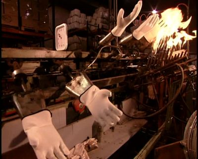 THE LININGS GO THROUGH
WHAT'S CALLED THE SINGER -- - How It's Made