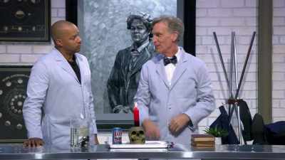 The liquid water on your feet
turns to steam. - Bill Nye Saves the World