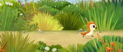 The little egg
might be safe now,
but for how long? - Puffin Rock and the New Friends