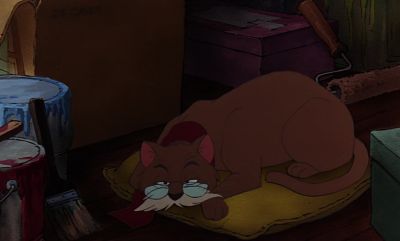 The little girl's treasures - The Rescuers