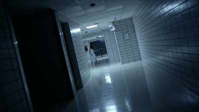 The little light she uses,
bounces from the walls. - My Professor's Guide to Murder