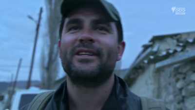 The local policeman,
who just picked us up, - From Russia to Iran: Crossing Wild Frontier