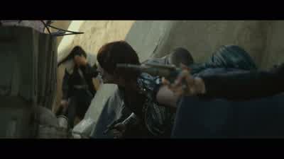 The locals are attacking. - The Book of Boba Fett