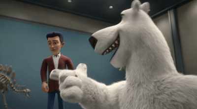 The lonely constable on his rounds, - Norm of the North: King Sized Adventure