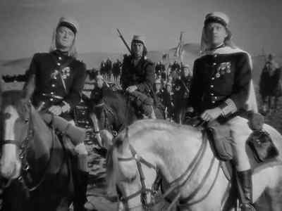 The lookout tower
is empty. - Beau Geste