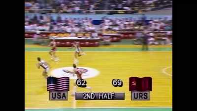 The loss in
1988 in the Olympics, - Court of Gold