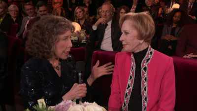 The love that we're
all showing you here tonight - Carol Burnett: 90 Years of Laughter + Love