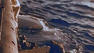 The lucky ones
survive -- barely -- - The Pacific War in Color