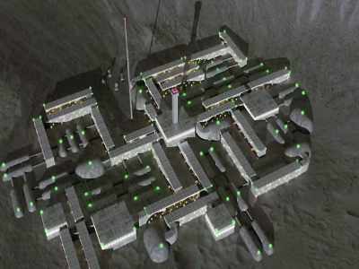 The Lunar Operations Command
is a Moon base, - Above Majestic