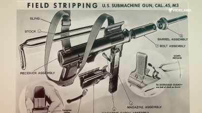 The M3 Sub-machine gun which
emerged from the process, - Guns That Changed The Game