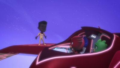 The machine! It's an Asteroid Grabber! - PJ Masks