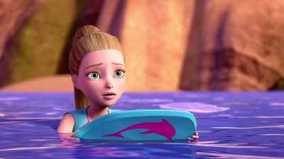 The magic stopped, - Barbie: Dolphin Magic