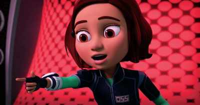The magnets on your zero-gravity boots! - Spy Kids: Mission Critical