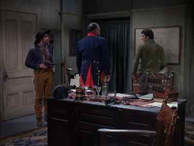 The main battery-
two nine-pounders- - The Time Tunnel