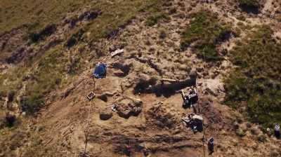 THE MAIN GOAL IS JUST GET
AS MANY BONES ON THIS - Dino Hunters