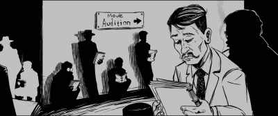 "The man was an aspiring actor - Under the Silver Lake