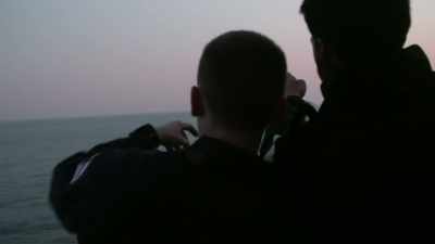 The man overboard alarm has sounded. - Warship: Life at Sea