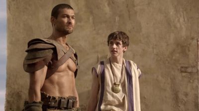 The man is soundly defeated,
yet treated as victor? - Spartacus