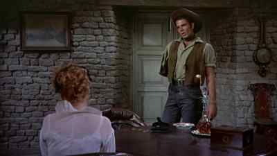The man that threw the first stone
is galloping off to the hills... - Three Violent People