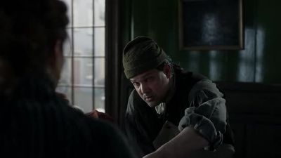 The man who was here
with me yesterday, - Outlander