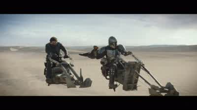 THE MANDALORIAN: Get down. - The Mandalorian