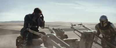 THE MANDALORIAN: Get down. - The Mandalorian