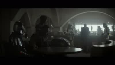 THE MANDALORIAN: Give me the blaster. - The Mandalorian